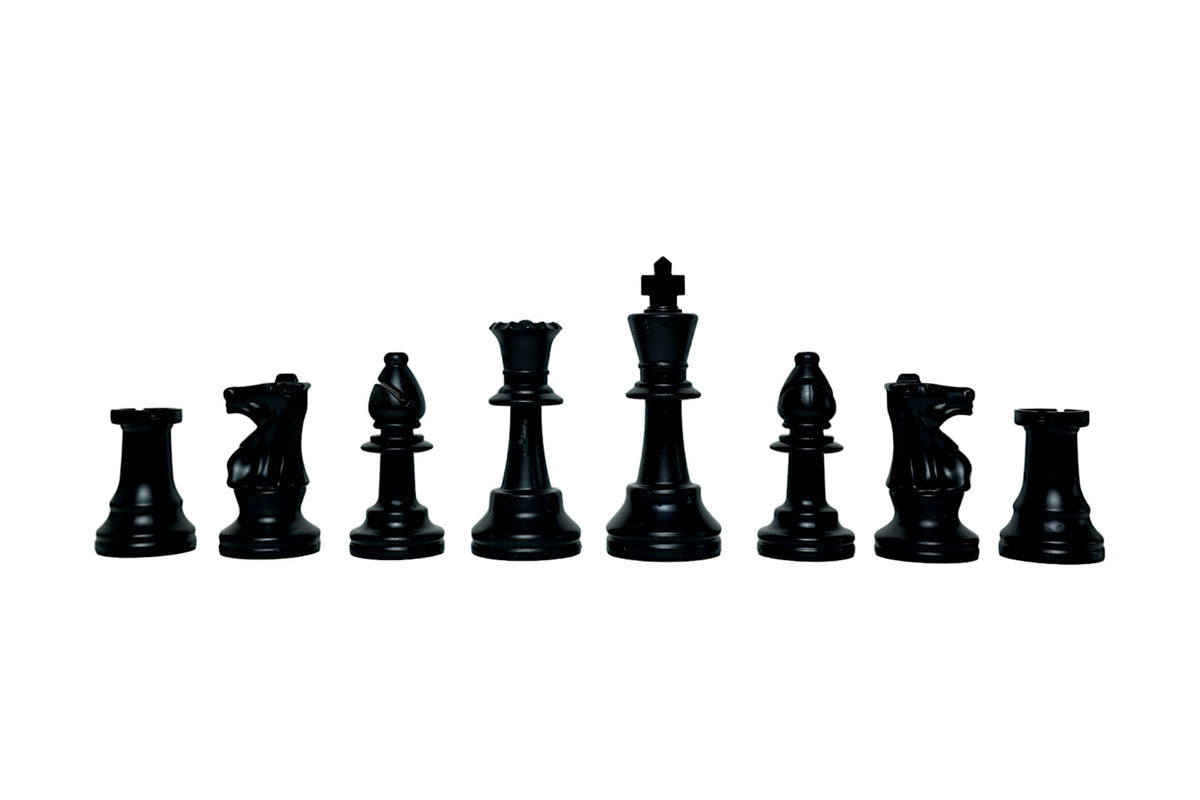 LPG Classics Club Chess Set - Black