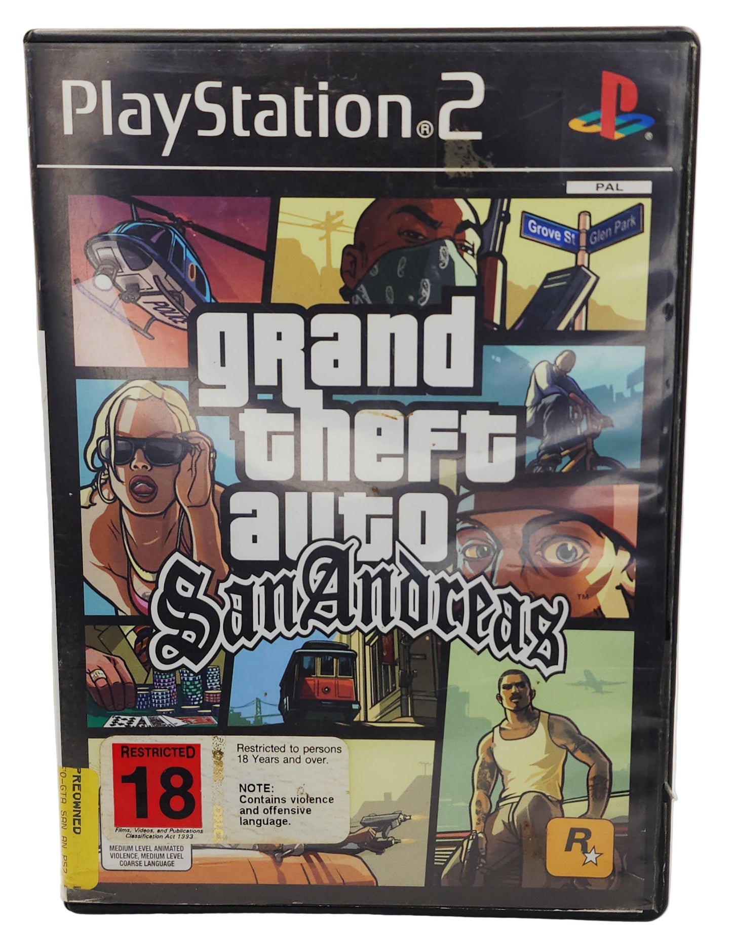 Grand Theft Auto: San Andreas – PlayStation 2 (PS2)