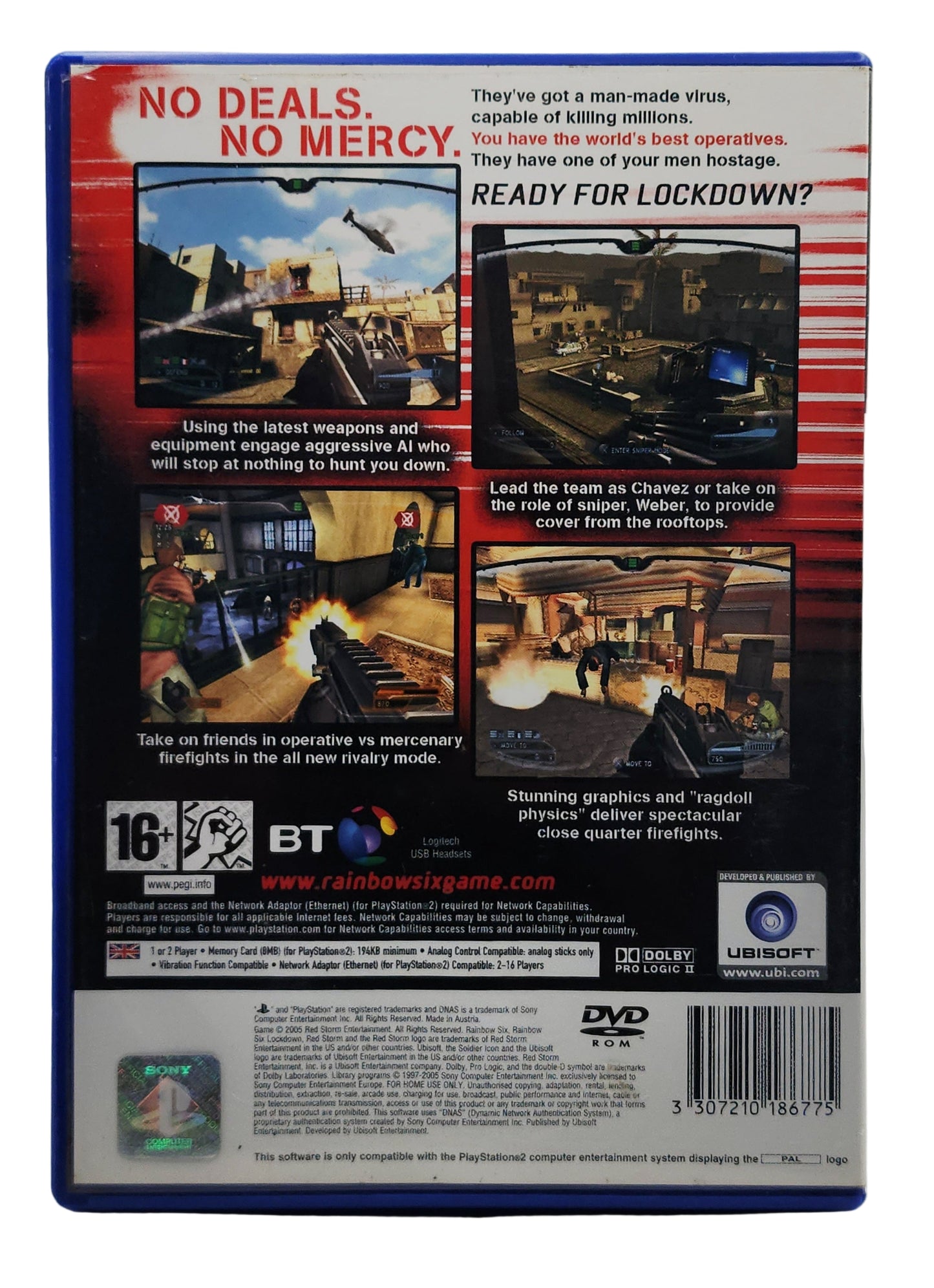 Rainbow Six: Lockdown – PlayStation 2 (PS2 Game)