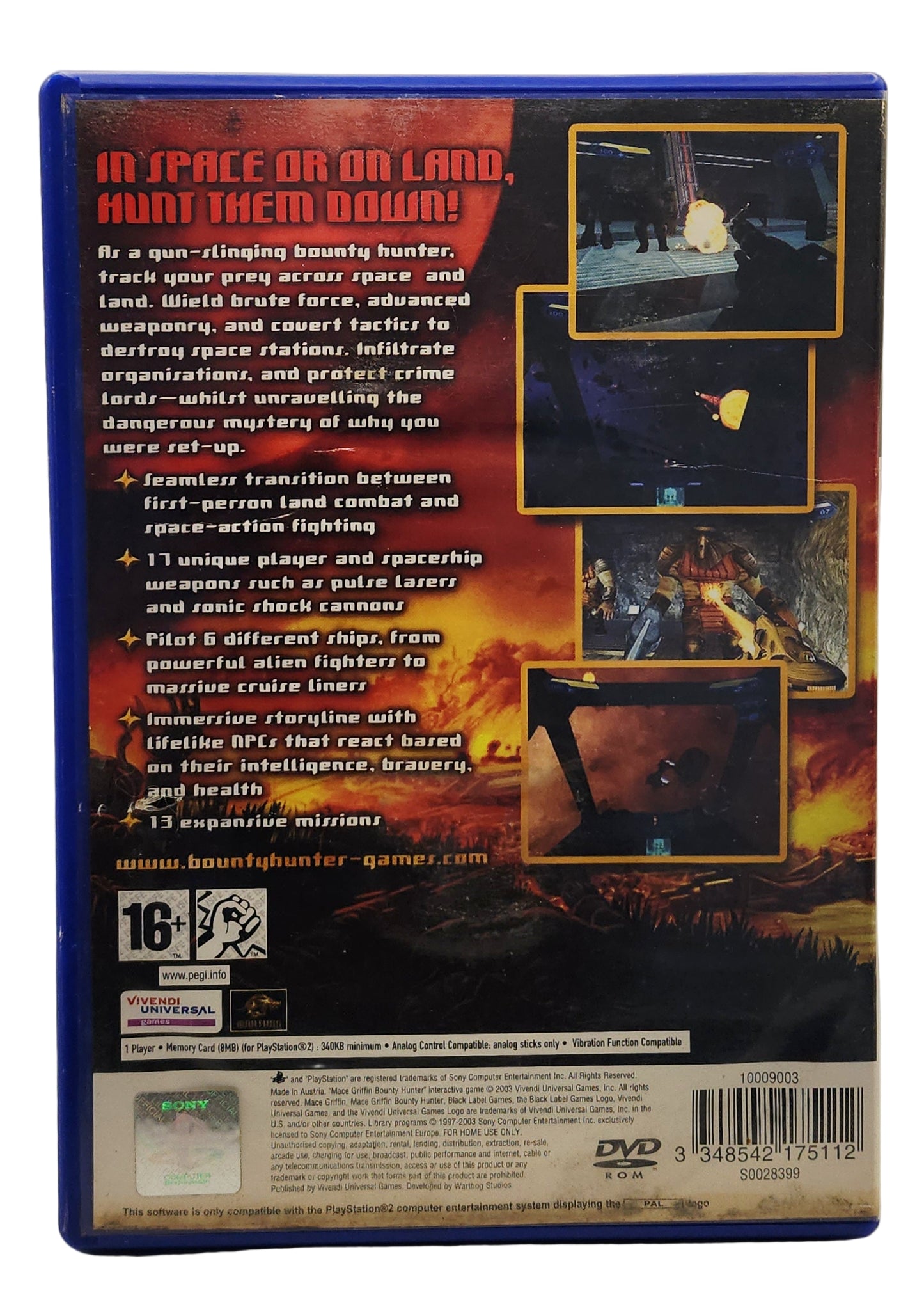 Mace Griffin: Bounty Hunter – PlayStation 2 (PS2 Game)