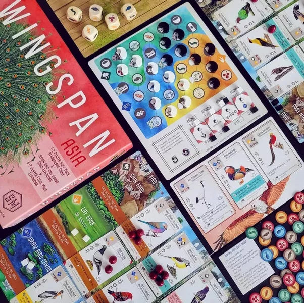 Wingspan Asia Expansion – Board Games – HobbiXchange Christchurch NZ