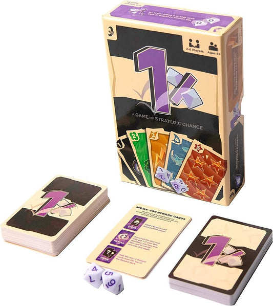 1%: One Percent – A Game Of Strategic Chance – Card Game – HobbiXchange Christchurch NZ