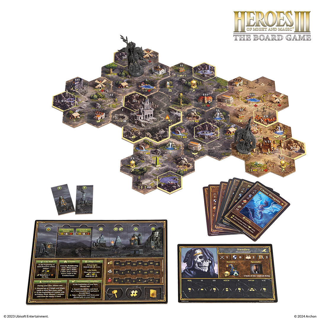 Heroes Of Might & Magic III: The Board Game: Core Game – Board Games – HobbiXchange Christchurch NZ
