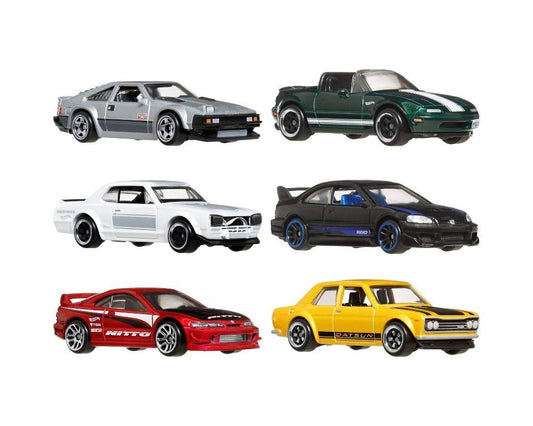 Hot Wheels Streets of Japan Multipack Silver Series