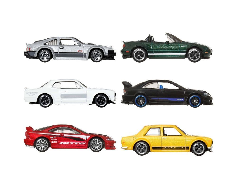Hot Wheels Streets of Japan Multipack Silver Series