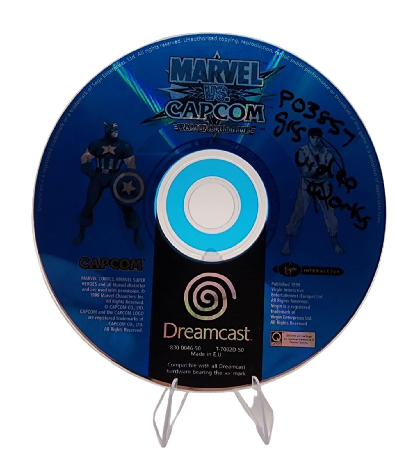 Marvel vs Capcom – Sega Dreamcast (Complete with Manual)