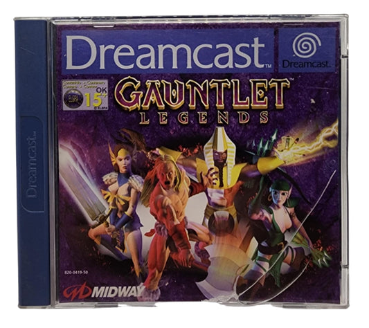 Gauntlet Legends – Sega Dreamcast (Complete with Manual)