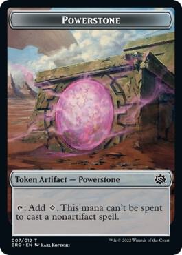 Magic the Gathering Powerstone token - HobbiXchange