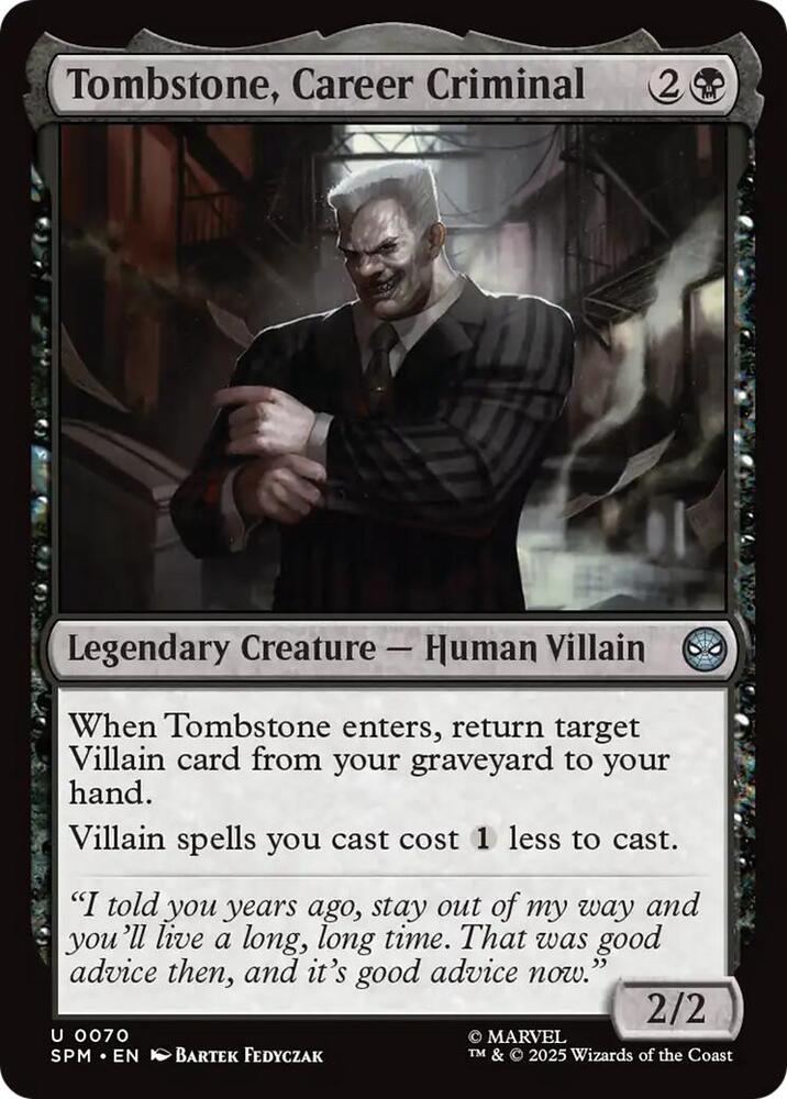 Magic the Gathering Tombstone, Career Criminal - HobbiXchange