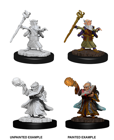 D&D Nolzurs Marvelous Unpainted Miniatures Male Gnome Wizard