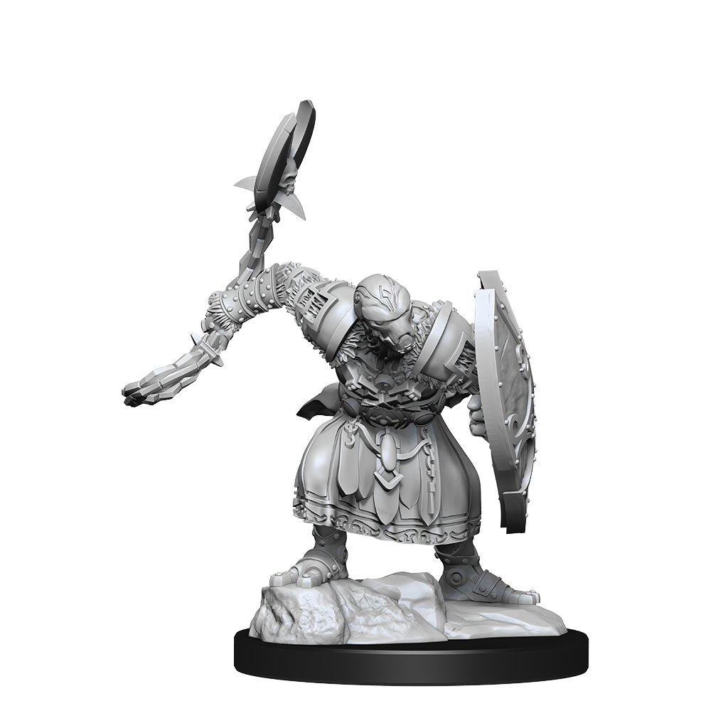 D&D Nolzurs Marvelous Unpainted Miniatures Warforged Barbarian