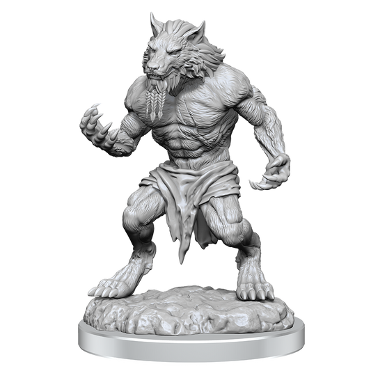 Critical Role Unpainted Miniatures Fey Werewolves