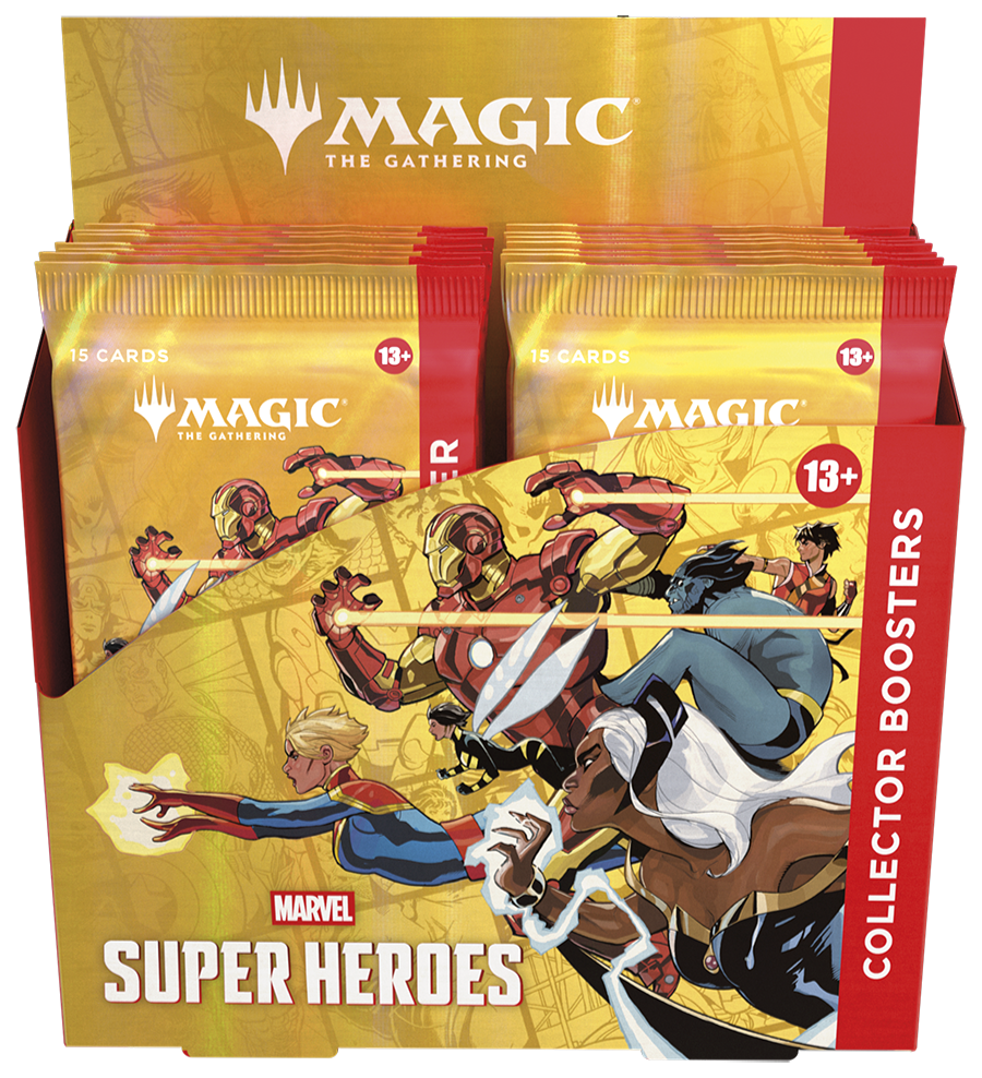 Magic The Gathering Marvel Super Heroes Collector Booster Box NZ