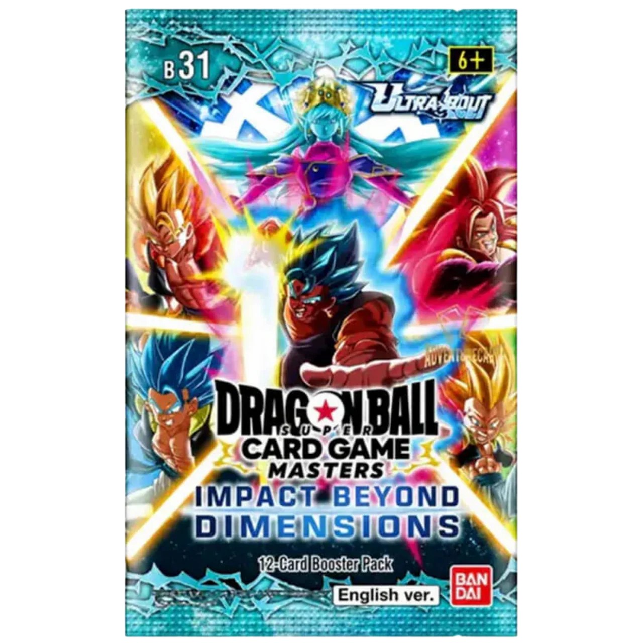 Dragon Ball Super Card Game Masters B31 Impact Beyond Dimensions Booster Pack | DBS TCG NZ