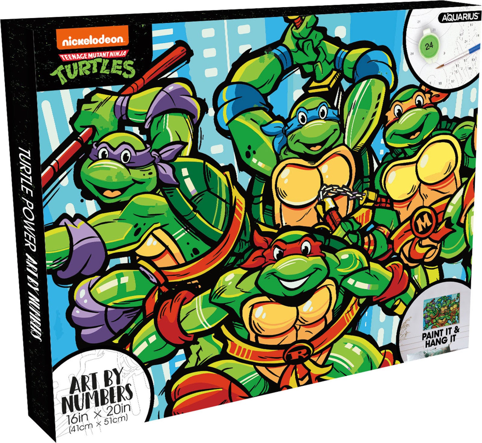 Art by Numbers TMNT Teenage Mutant Ninja Turtles – Toys & Plush – HobbiXchange Christchurch NZ