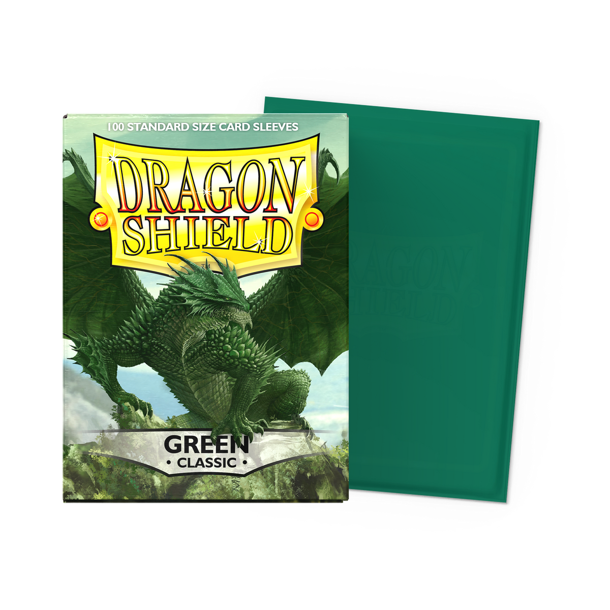 Dragon Shield Green - Classic Sleeves – AT10004