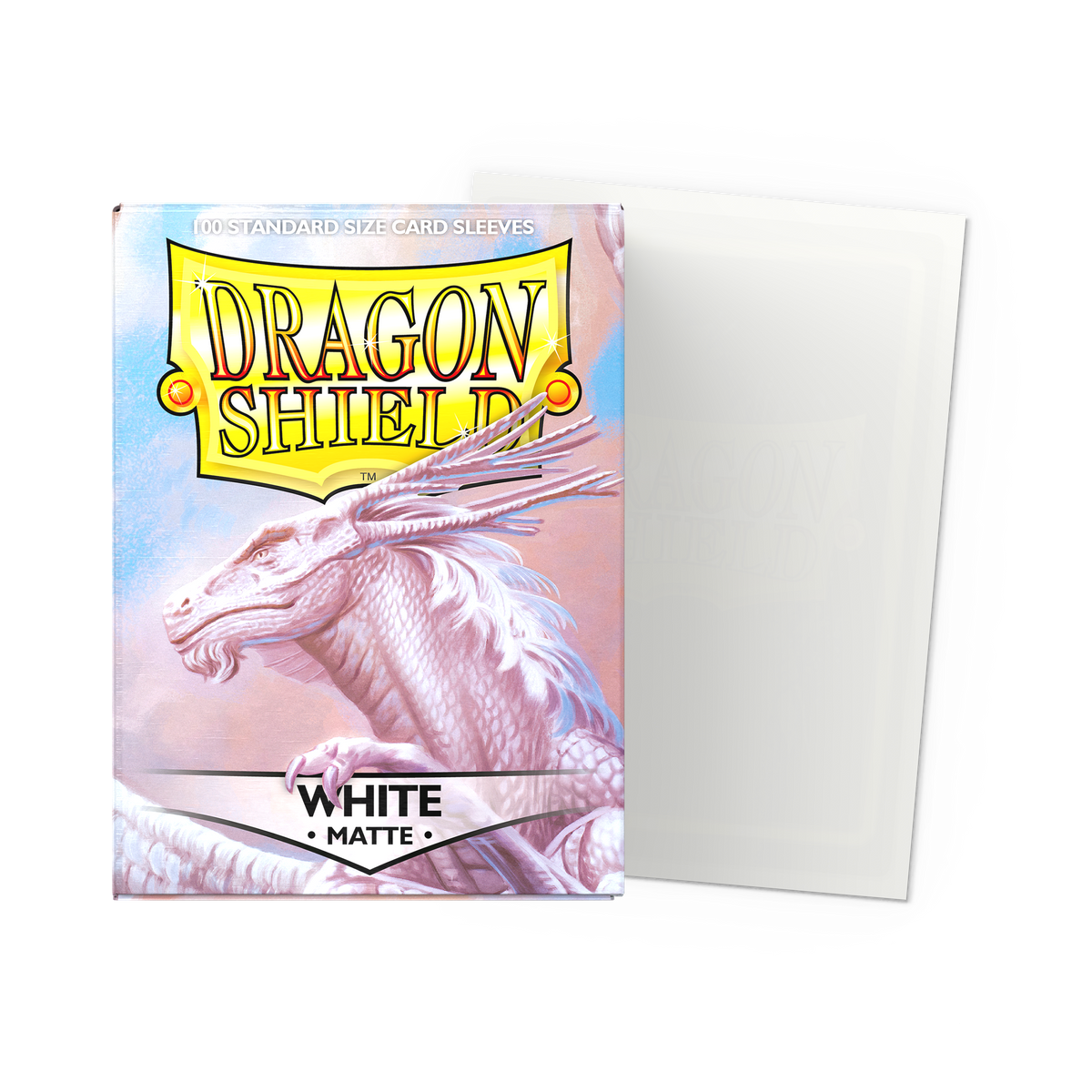 Dragon Shield White - Matte Sleeves – Standard – AT11005