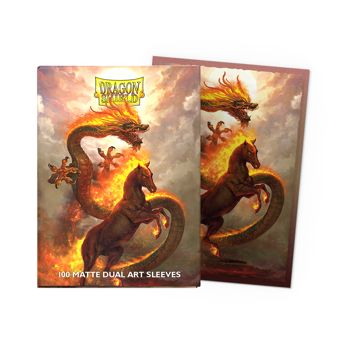 Dragon Shield Fire Horse 2026 - Matte Dual Art Sleeves – AT12115