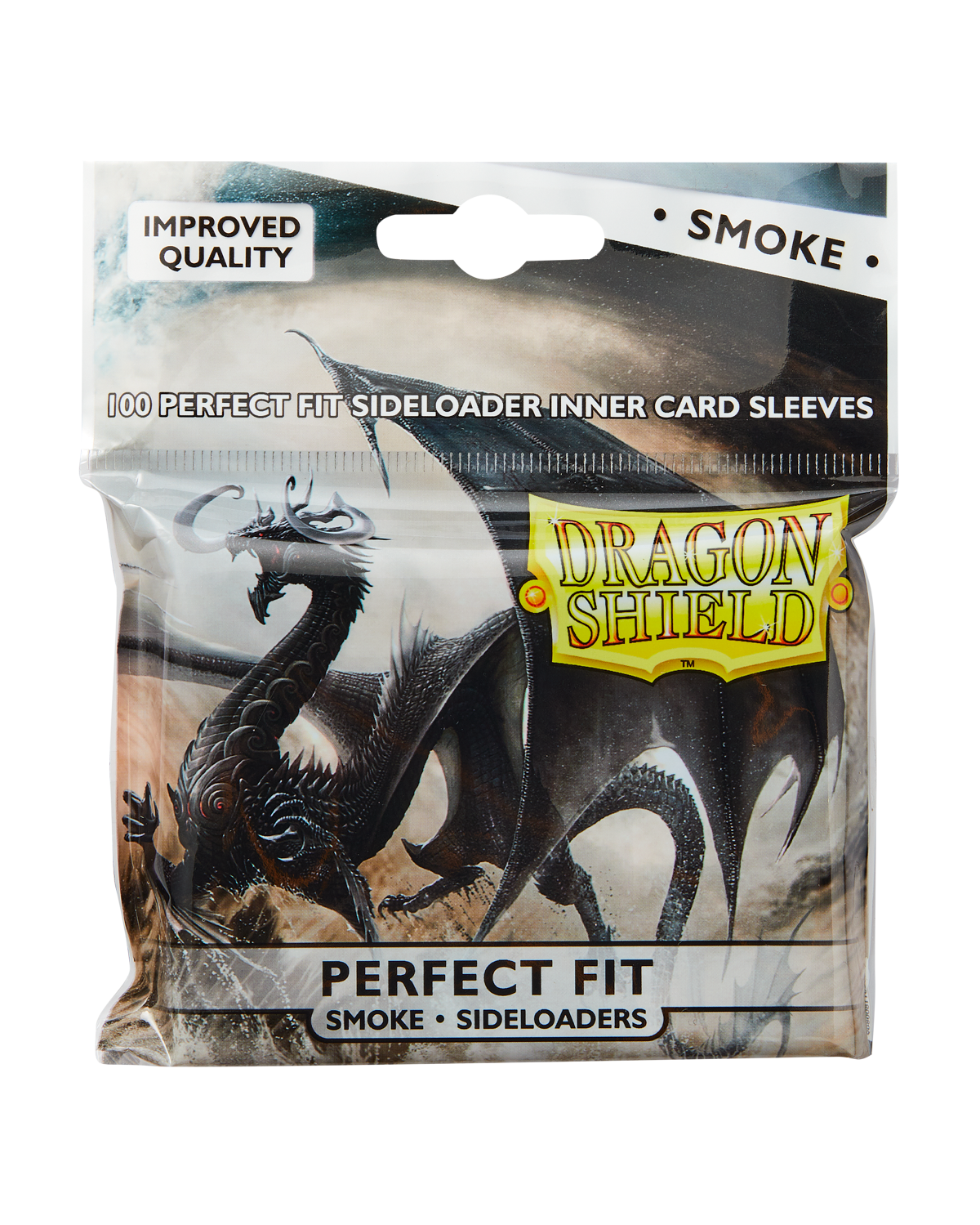Dragon Shield Smoke - Sideloading Perfect Fit Sleeves - Standard Size – AT13123