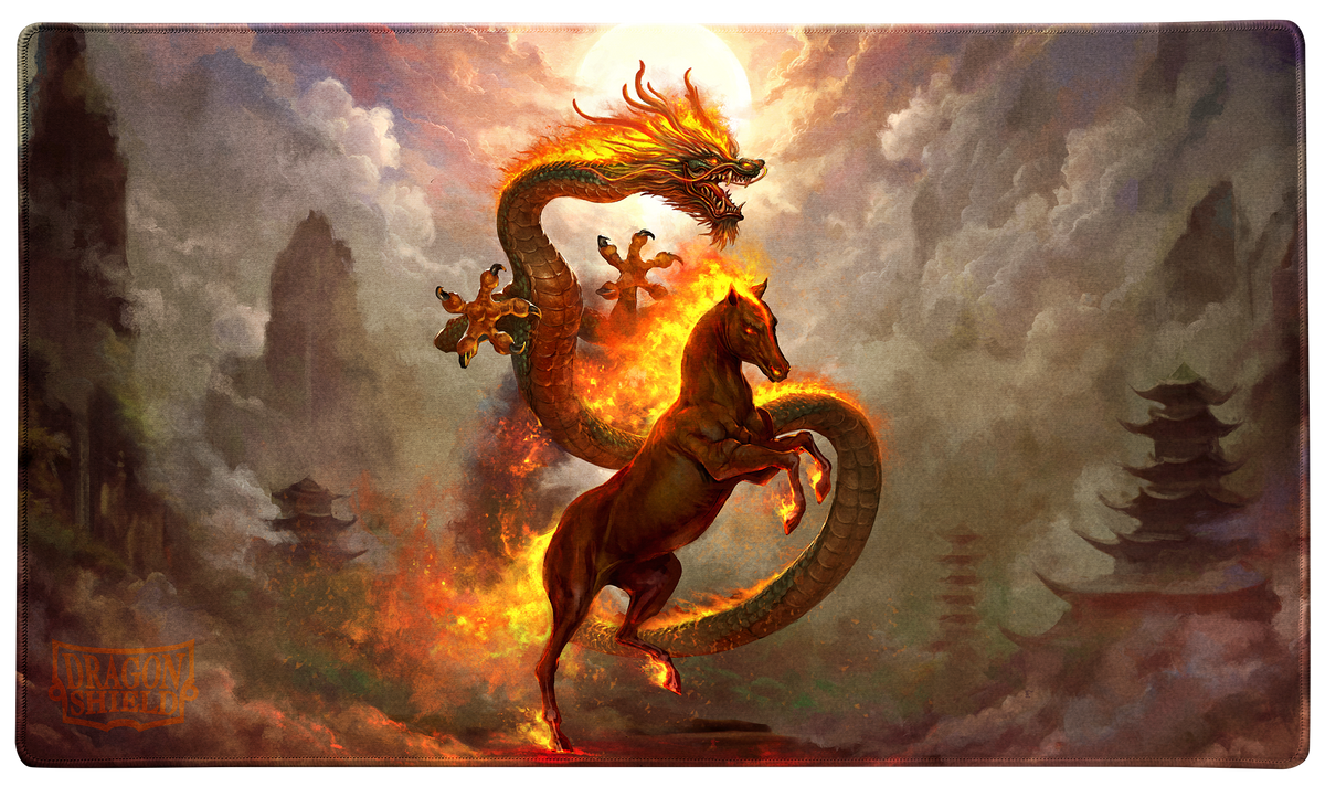 Dragon Shield Fire Horse 2026 - TCG Playmat – AT20526