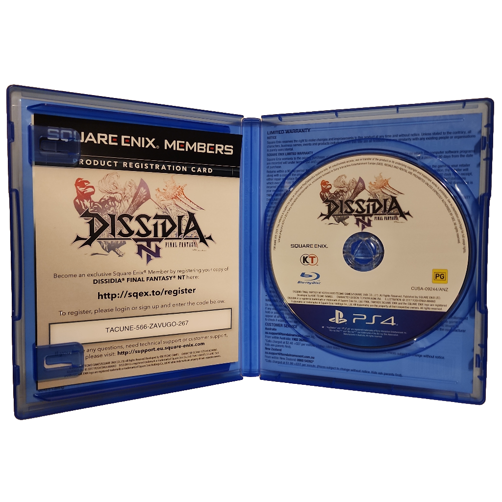 Dissidia Final Fantasy NT **Preowned** – – HobbiXchange Christchurch NZ