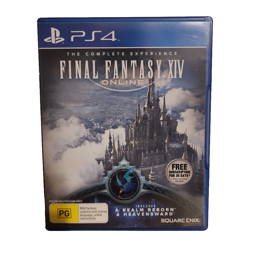 Final Fantasy XIV Online **Preowned** – – HobbiXchange Christchurch NZ