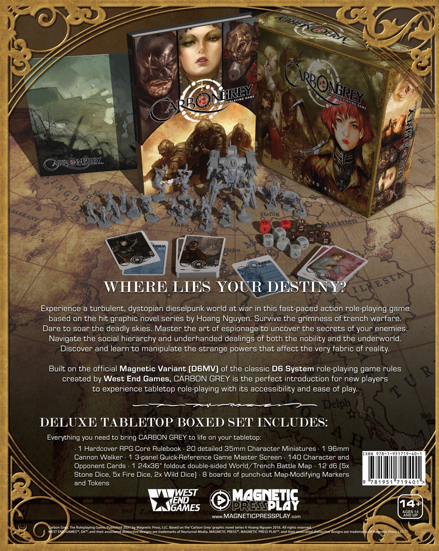 Carbon Grey RPG Deluxe Boxed Set