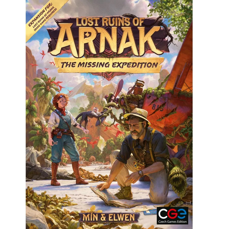Lost Ruins of Arnak: The Missing Expedition Expansion game box