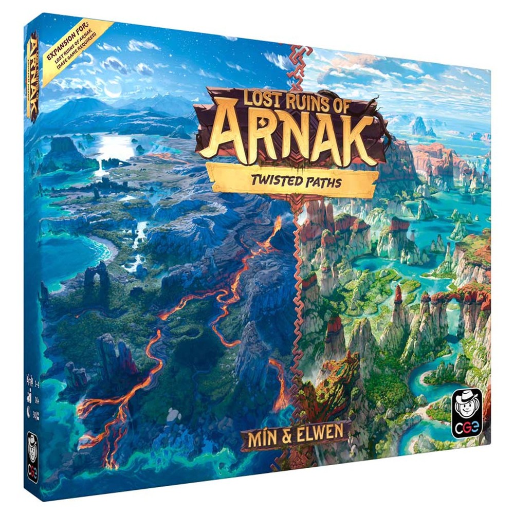 Lost Ruins of Arnak: Twisted Paths Expansion game box