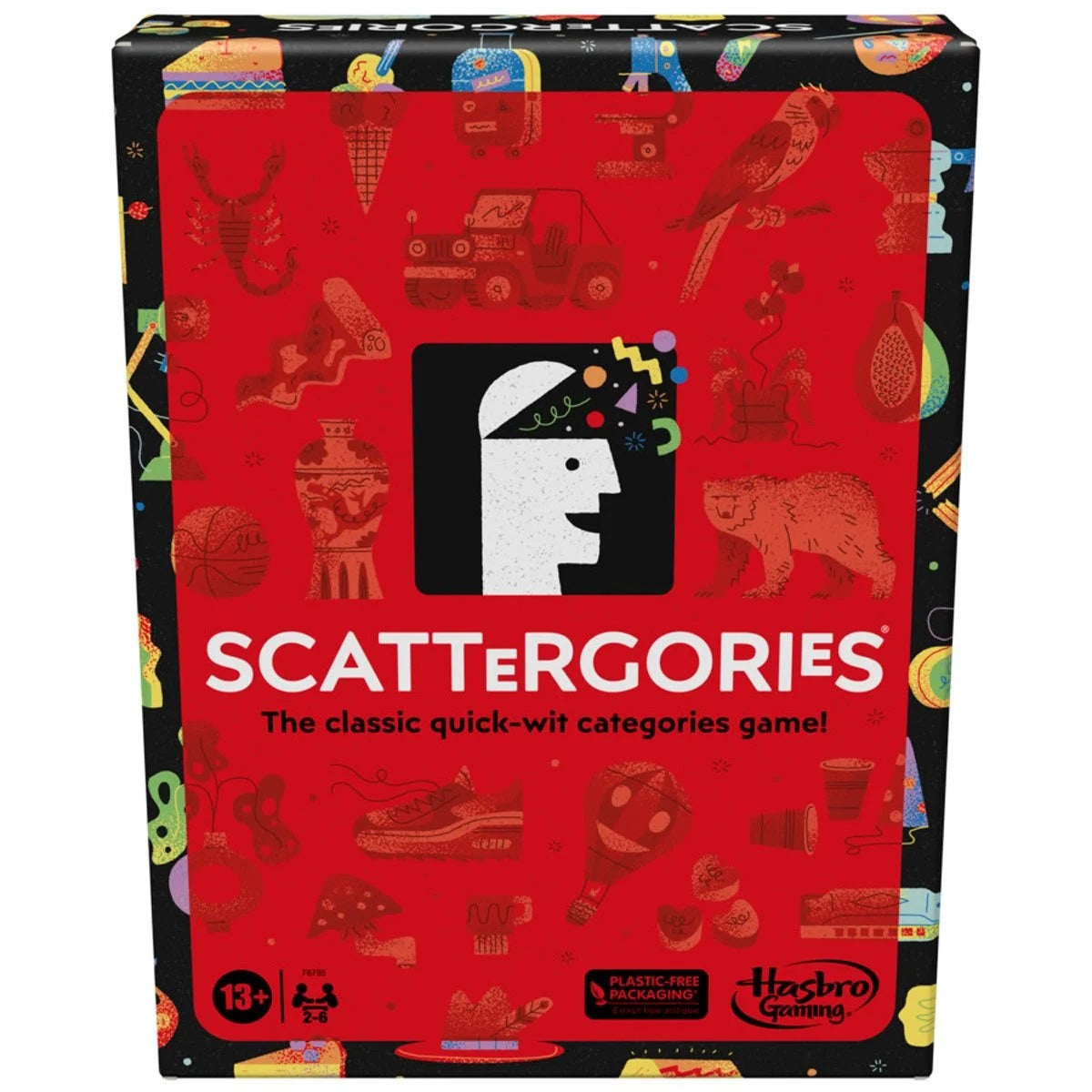 Scattergories - New Edition – front cover artwork