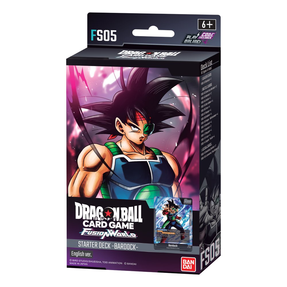 Dragon Ball Super Card Game: Fusion World – Starter Deck Bardock – Trading Cards – HobbiXchange Christchurch NZ