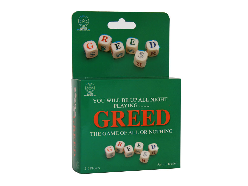 Greed: Travel Edition – travel tin and scoring dice
