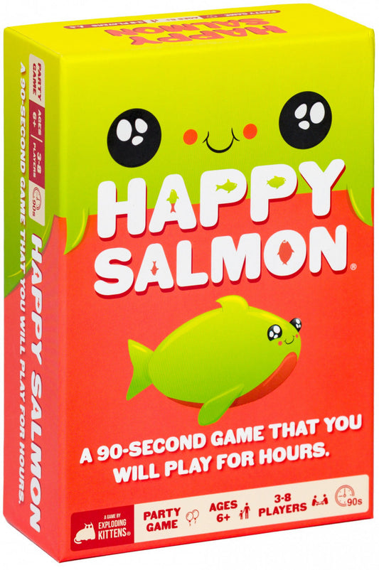 Happy Salmon (By Exploding Kittens) – Card Game – HobbiXchange Christchurch NZ