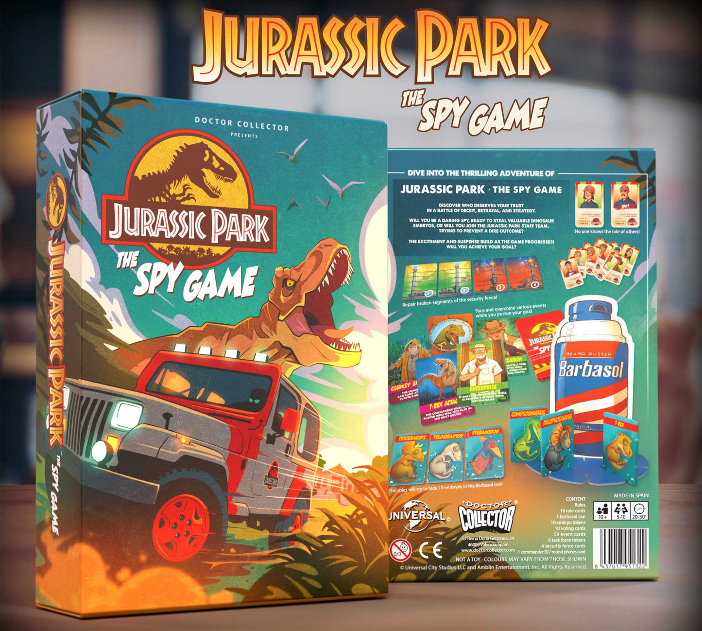 Jurassic Park the Spy Game – Card Games – HobbiXchange Christchurch NZ