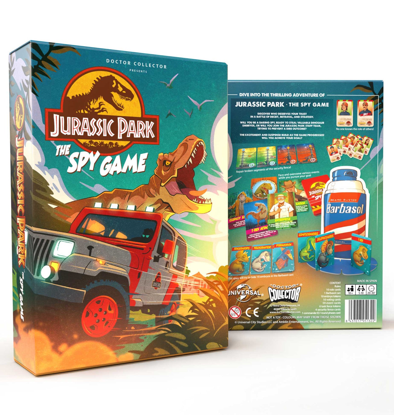 Jurassic Park the Spy Game – Card Games – HobbiXchange Christchurch NZ