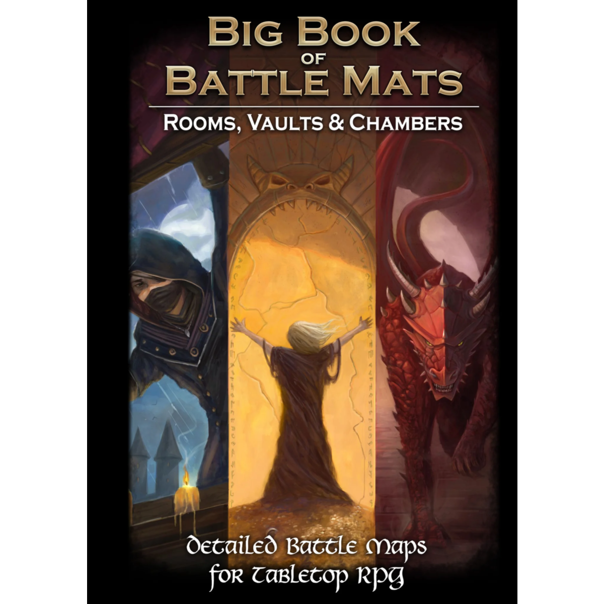 Loke Big Book of Battle Mats: Rooms, Vaults & Chambers