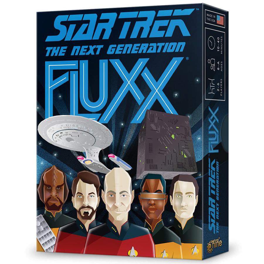 Star Trek: The Next Generation Fluxx game box