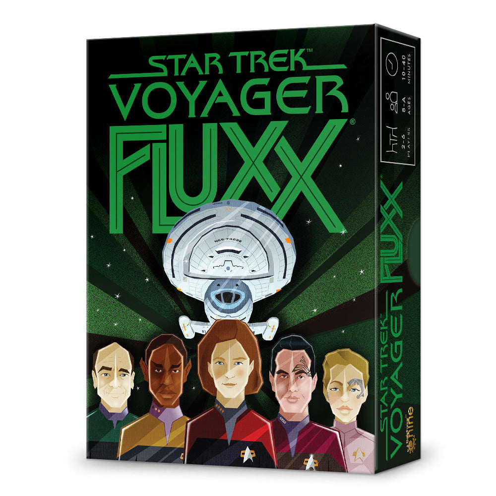 Star Trek: Voyager Fluxx game box