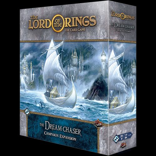 The Lord of the Rings: The Card Game – Dream-chaser Campaign Expansion – front cover artwork