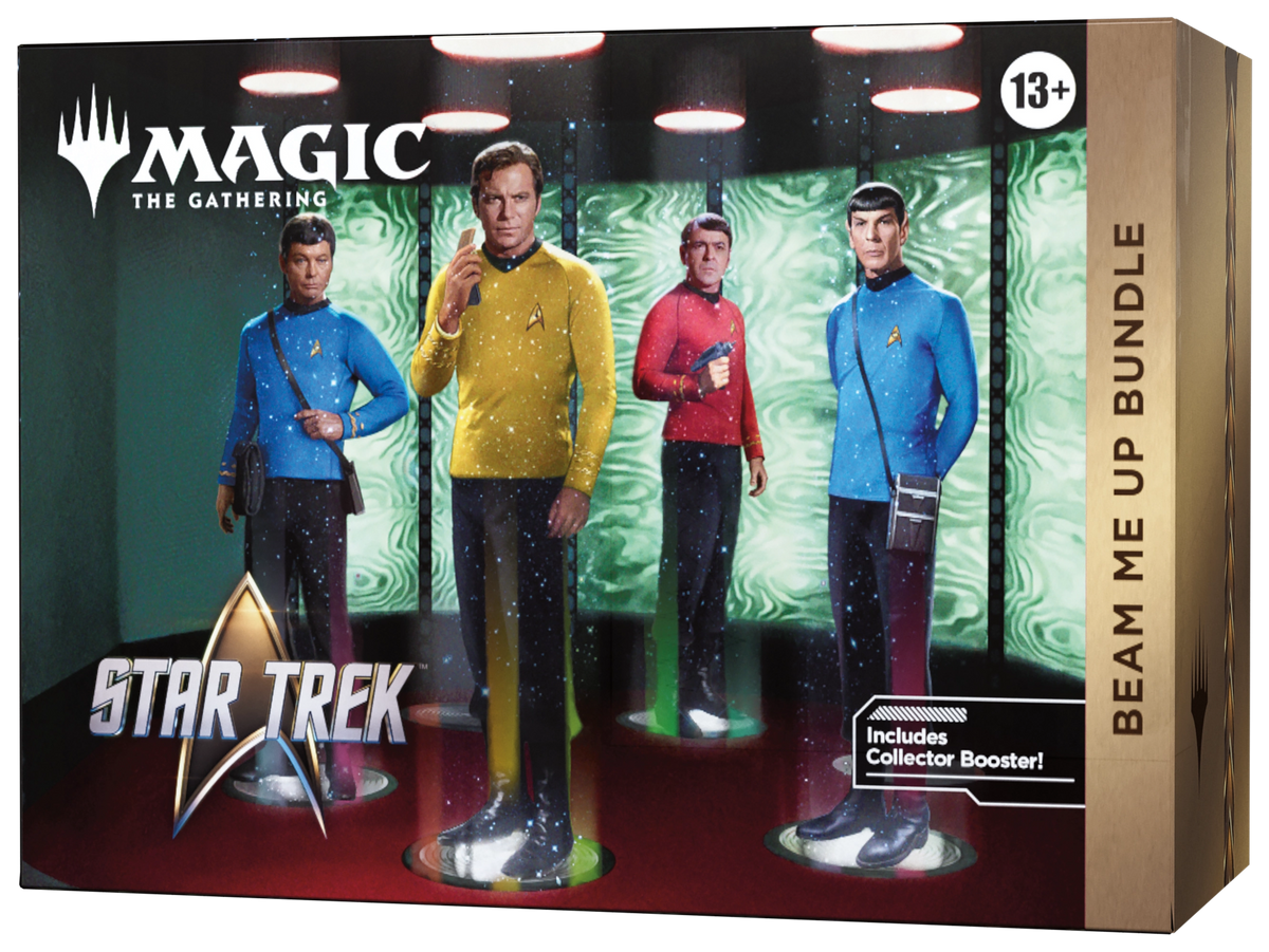 Magic: The Gathering | Star Trek Beam Me Up Bundle official packaging