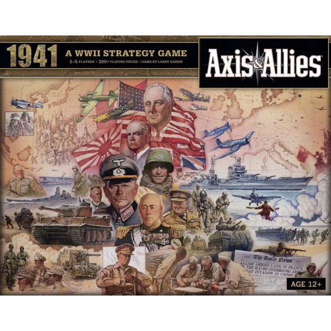 Axis & Allies - 1941 – front cover artwork