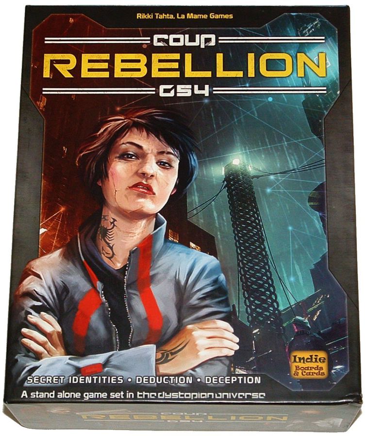 Coup: Rebellion G54 – front cover artwork