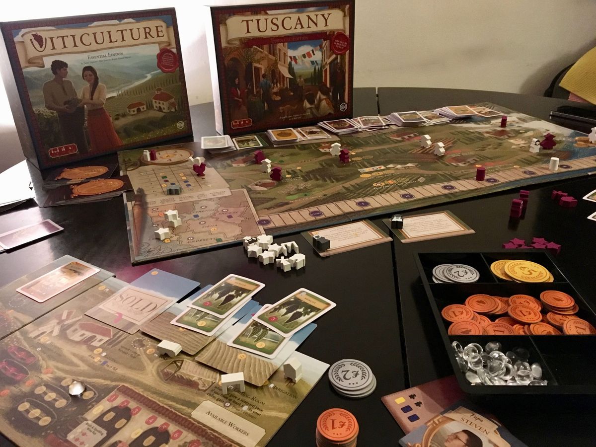Tuscany Essential Edition Board Game