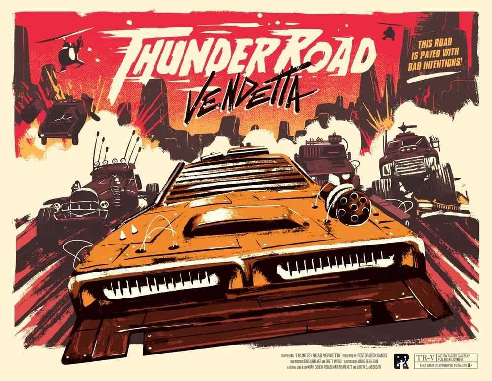 Thunder Road: Vendetta – Board Games – HobbiXchange Christchurch NZ