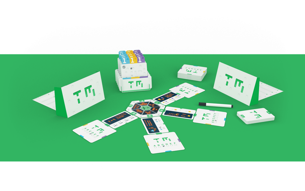 Turing Machine Board Game | Strategic Deduction & Code-Breaking Puzzle Game