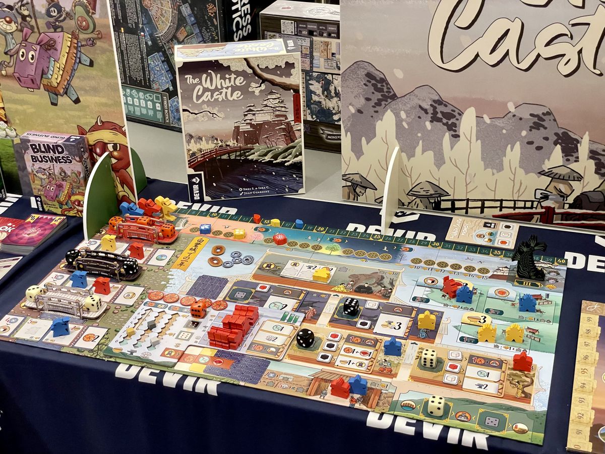 The White Castle Board Game | Strategic Japanese Euro Game | Worker Placement & Dice Drafting | 1–4 Players | Ages 12+ | 80 Minutes