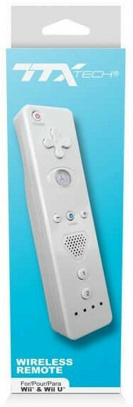 TTX Tech Wii / Wii U Wireless Remote Controller - White