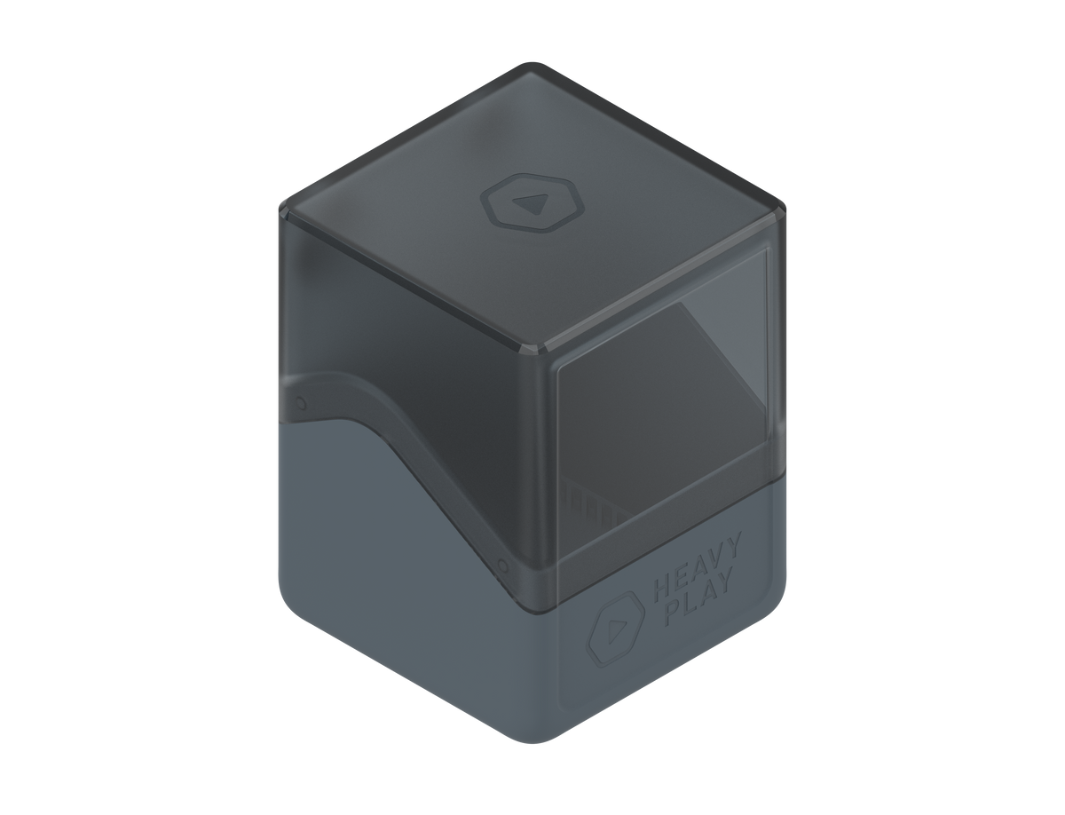Heavy Play RFG DECKBOX - ARTIFICER GREY – 100 DS – RFG-DB1-003003T