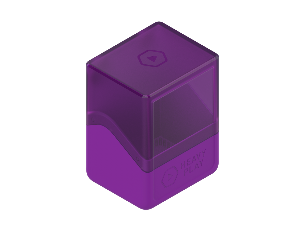 Heavy Play RFG DECKBOX - BARD PURPLE – 80 DS – RFG-DB8-021021T