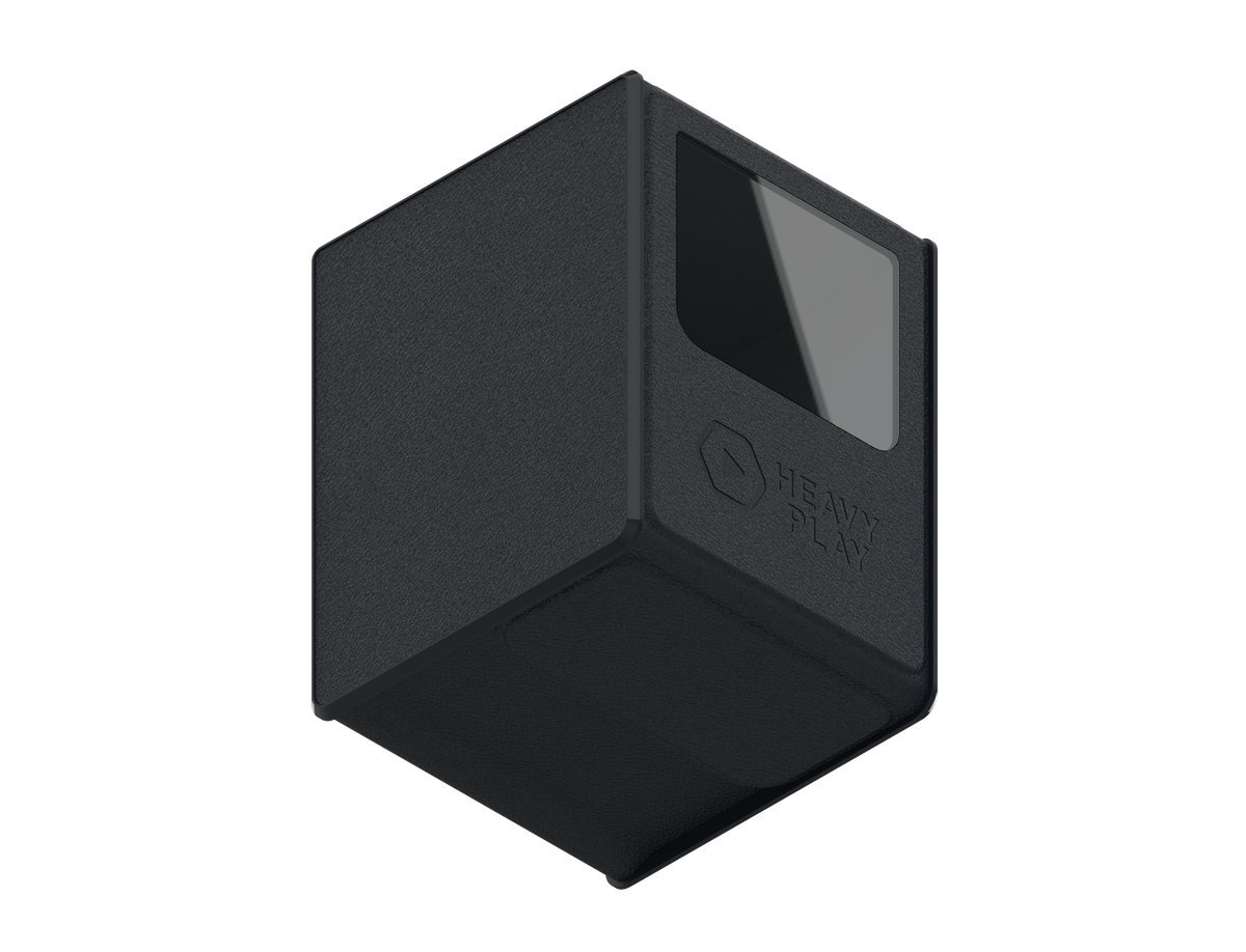 Heavy Play RFG DECKBOX MAX - WARLOCK BLACK – 100 DS – RFG-MX1-001001